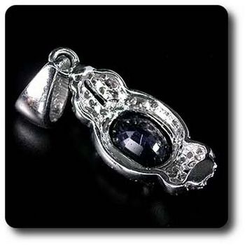 PENDENTIF SAPHIR BLEU