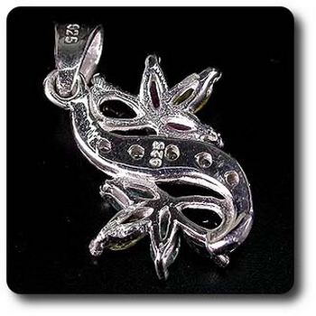 MULTICOLOR TOURMALINE PENDANT