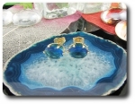 BOUCLES D'OREILLE SAPHIR