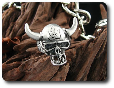 Rotating Niu Devil Death Skeleton Men Ring