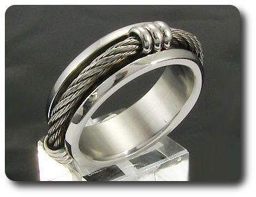 2massive Wiring Link Pattern Designer Brand Men Ring