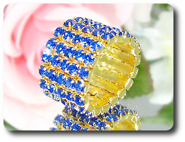 90x3mm Blue Sapphire Ring