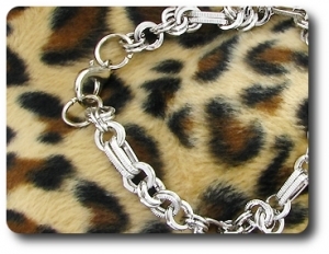 Double Cicle Rectangular Rings Braclet