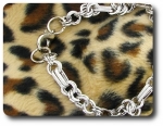 Double Cicle Rectangular Rings Braclet
