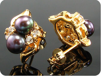 BOUCLES D'OREILLE PERLE