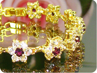 13x4mm Purple Amethyst Bracelet