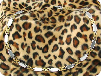 Golden Cross Bling Bling Stainless Steel Men Necklace