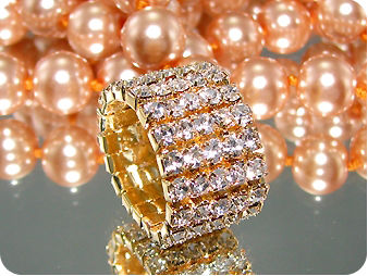 90x3mm Simulated Diamond Ring