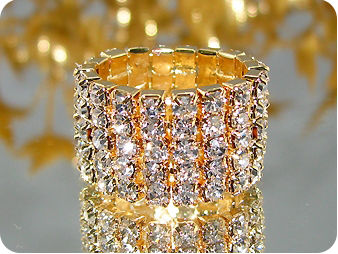 90x3mm Simulated Diamond Ring