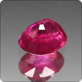 2.65 cts RUBIS . SI1