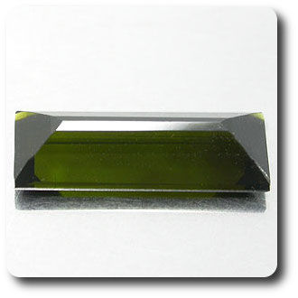 2.03 cts TOURMALINE VERTE . SI1