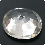 2.84 cts ZIRCON BLANC . VS