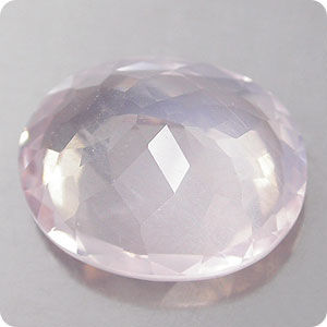 3.43 cts QUARTZ ROSE . SI1