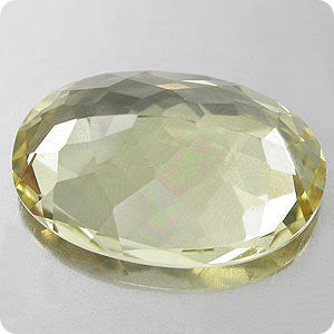 Charming 6 79ct Unheated Yellow Labradorite Feldspar Mexico