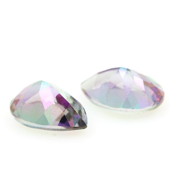 13.95 cts 2 TOPAZE ARC EN CIEL . IF