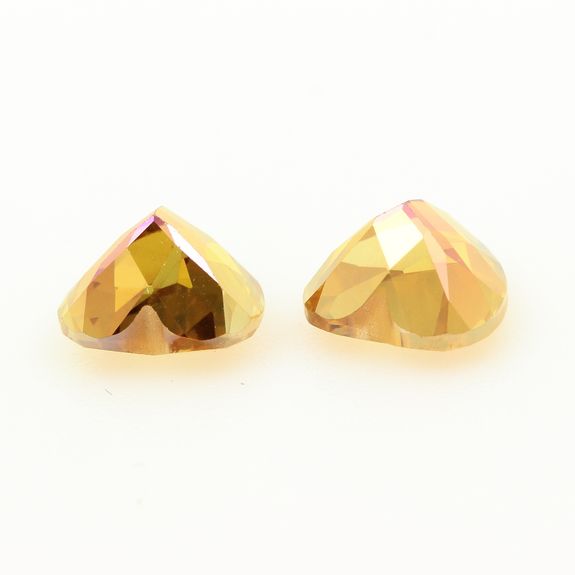 3.23 cts LOT DE 2 TOPAZE CREPUSCULE ( AZOTIQUE ) . IF