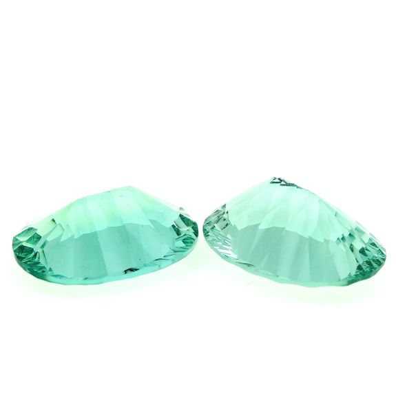 26.83 cts LOT DE 2 FLUORINE VERTE. IF