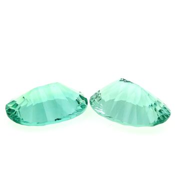 26.83 cts LOT DE 2 FLUORINE VERTE. IF