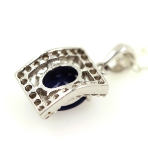 PENDENTIF SAPHIR BLEU