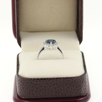 BLUE TOPAZ RING