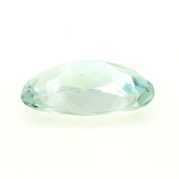 3.84CT. NATURAL BLUE AQUAMARINE. VVS