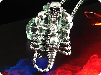 Mysterious Death Scorpion Stainless Steel Men Pendant
