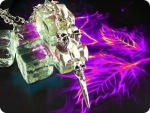 Mysterious Spears Of Death Stainless Steel Men Pendant