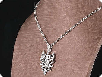 Blessed Shield Of Cavalier Stainless Steel Men Pendant