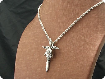 Occult Skull Soldier Cross Men Pendant