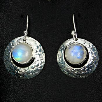 Boucles d'oreille Pierre de Lune