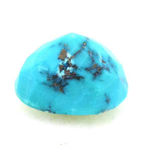 12.00 cts TURQUOISE BLEU + PYRITE
