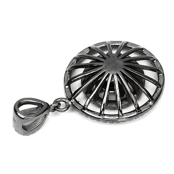 Pendentif Topaze bleue