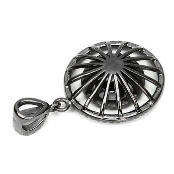 Pendentif Topaze bleue