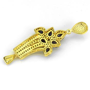 Blue violet Iolite PENDANT