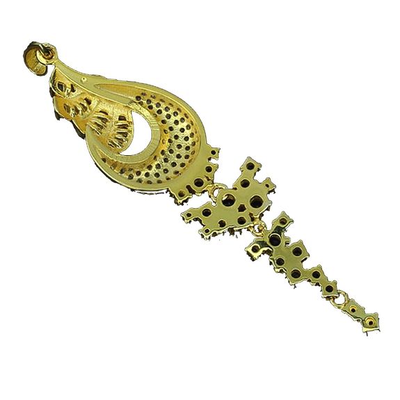 Tanzanite & Tsavorite Garnet  PENDANT