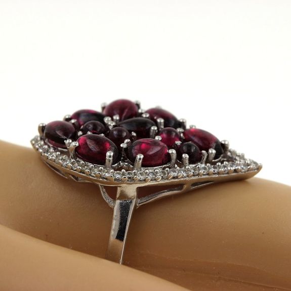 Rhodolite GARNET RING