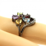 Amethyst, Garnet, Peridot, Citrine, Topaz RING
