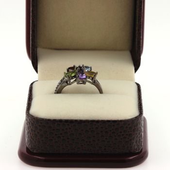 Amethyst, Garnet, Peridot, Citrine, Topaz RING