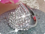 Created Diamond Ring