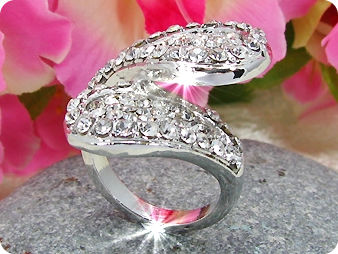 Created Diamond Ring