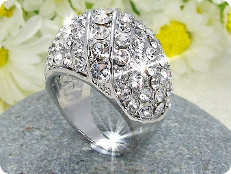 Created Diamond Ring