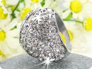 Created Diamond Ring