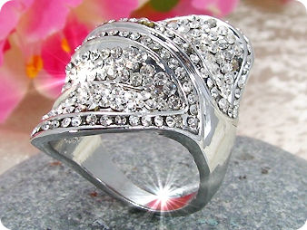 Created Diamond Ring