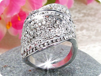 Created Diamond Ring