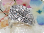 Created Diamond Ring