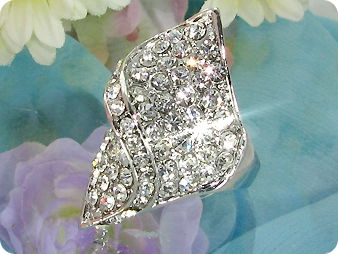 White Gold Round Brilliant Cut Created Diamond Ring