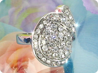 Created Diamond Ring