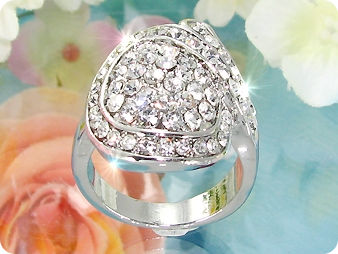 Created Diamond Ring