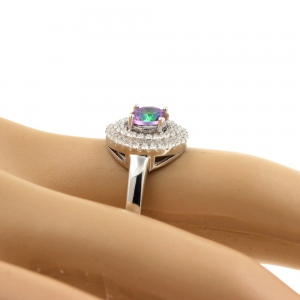 Rainbow Quartz RING