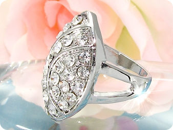 Created Diamond Ring